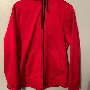 Red Zip-Up Jacket